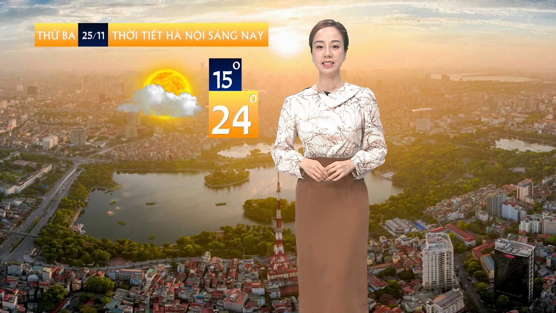 Dự báo thời tiết trưa | 25/11/2025